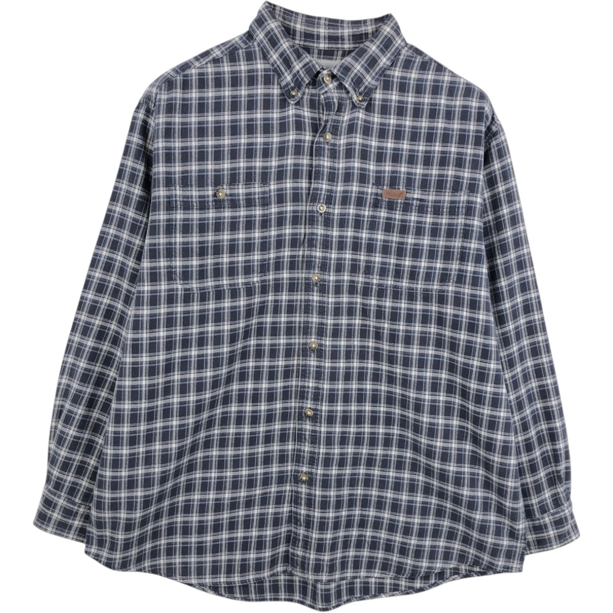 古着 カーハート Carhartt 長袖 ボタンダウン フランネルチェックシャツ メンズXL相当/eaa675465