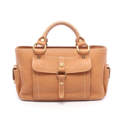 セリーヌ CELINE ブギーバッグ ハンドバッグ バッグ レザー レディース ブラウン系 【中古】
