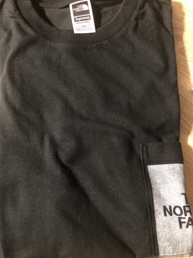 Supreme x The North Face Printed Pocket Tee "Black"