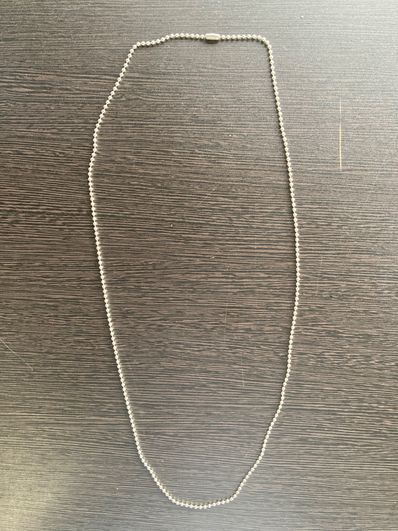 Chrome Hearts CH Silver Ball Chain 30inch (about 76 cm) "Silver"