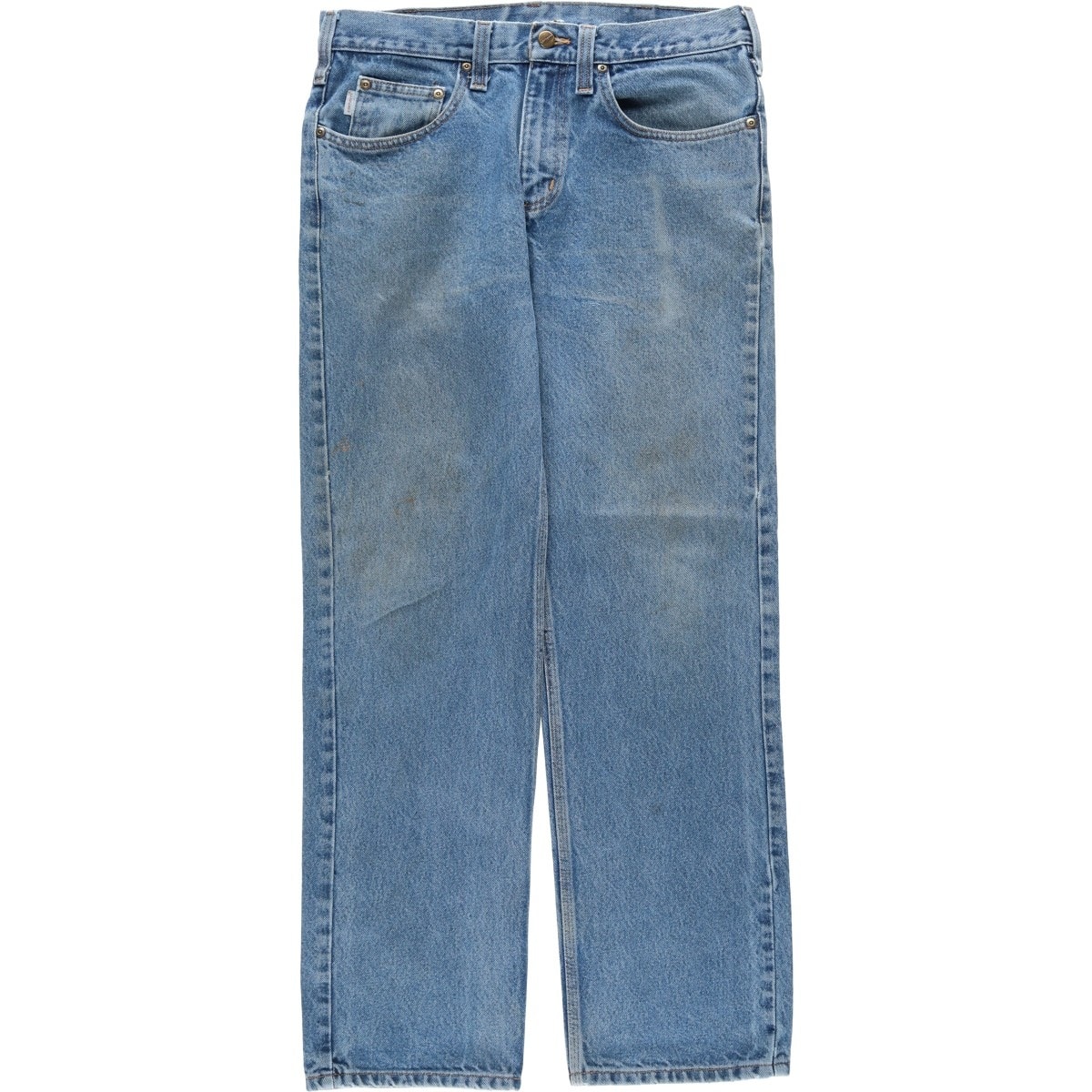 古着 カーハート Carhartt RELAXED FIT ストレートデニムパンツ メンズw35相当/eaa631093