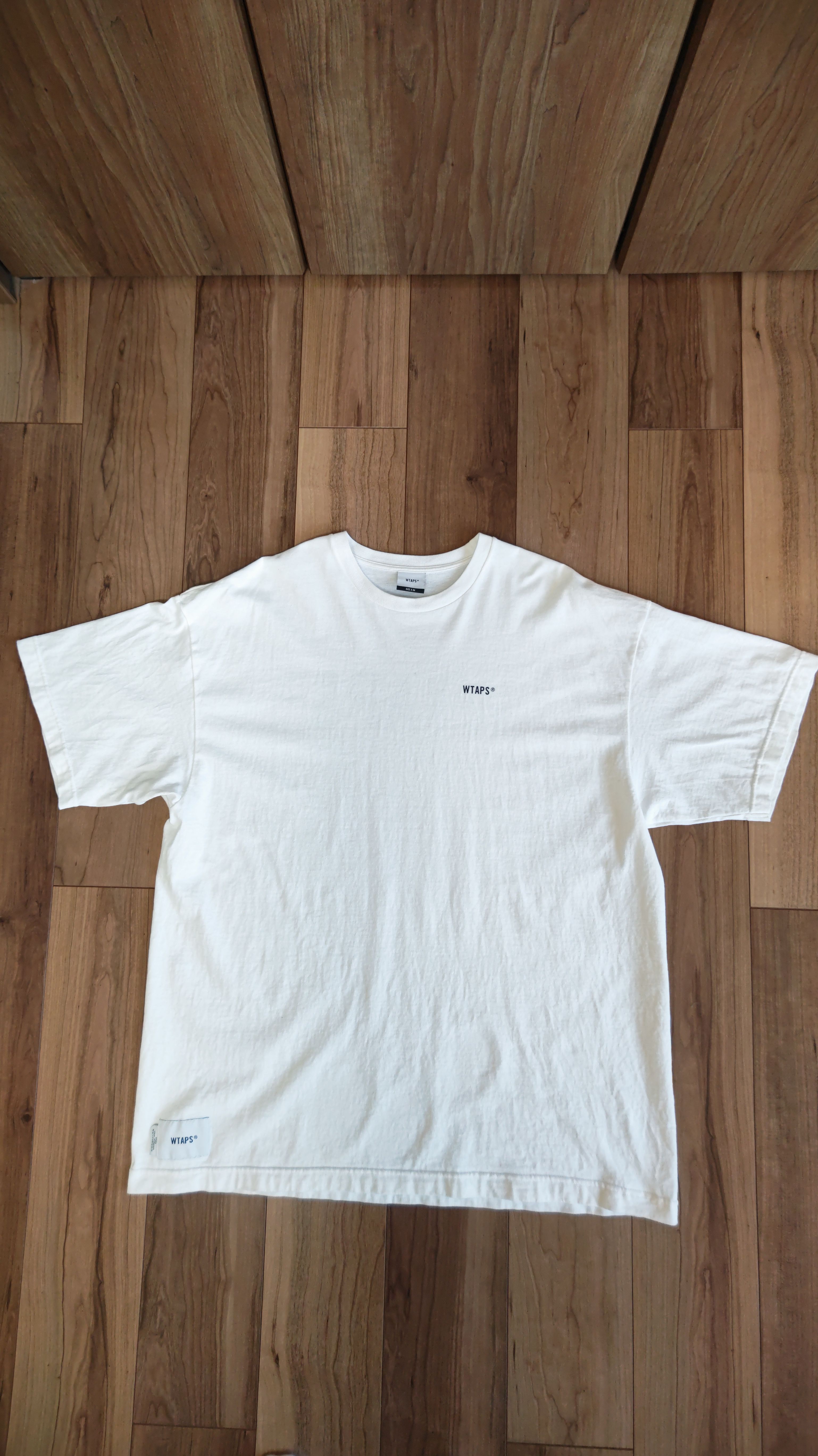 Wtaps STANDART/SS/COTTON "WHITE"