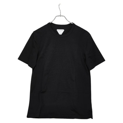 ボッテガヴェネタ 半袖Tシャツ サイズ:S ブラック コットン メンズ BOTTEGAVENETA 【中古】