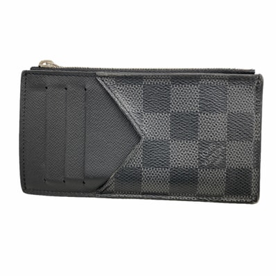 Louis Vuitton Coin Card Holder Damier Graphite