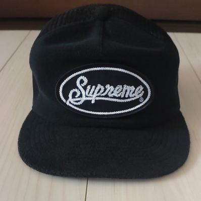 Supreme Terry Mesh Back 5-Panel "Black"