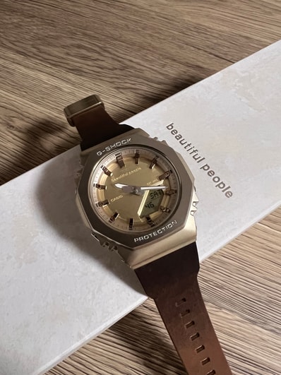 Casio G-Shock x beautiful people Already Patina GM-S2110BP-5AJR "Bronze"