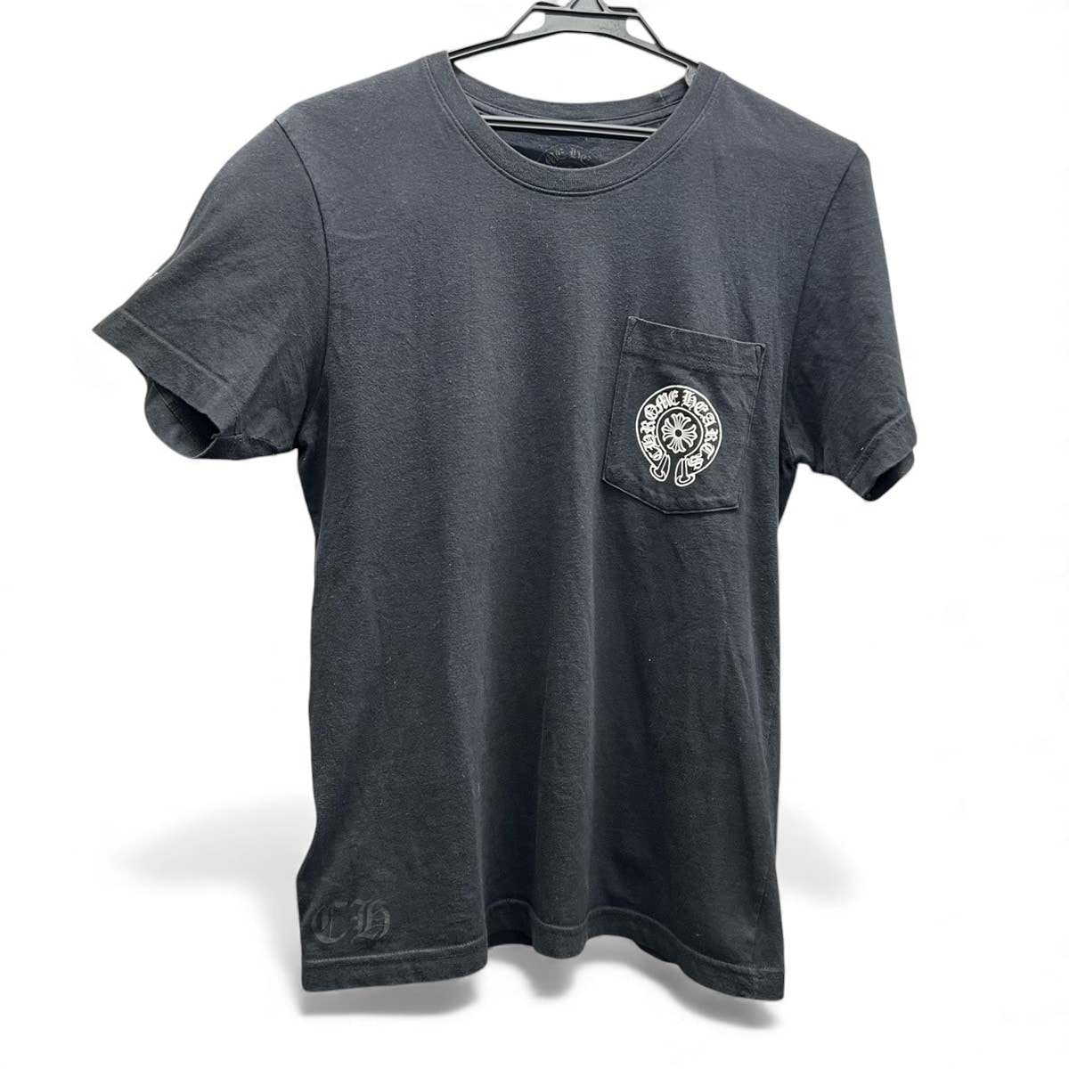 Chrome Hearts Gradient Circle Back Print T-Shirt "Black"