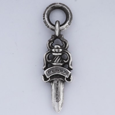 Chrome Hearts #5 Dagger Charm "Silver"