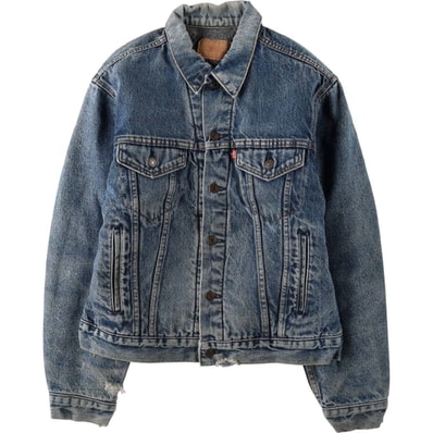 古着 80年代 リーバイス Levi's 70506-0316 デニムジャケット Gジャン USA製 メンズL相当 ヴィンテージ/eaa675567