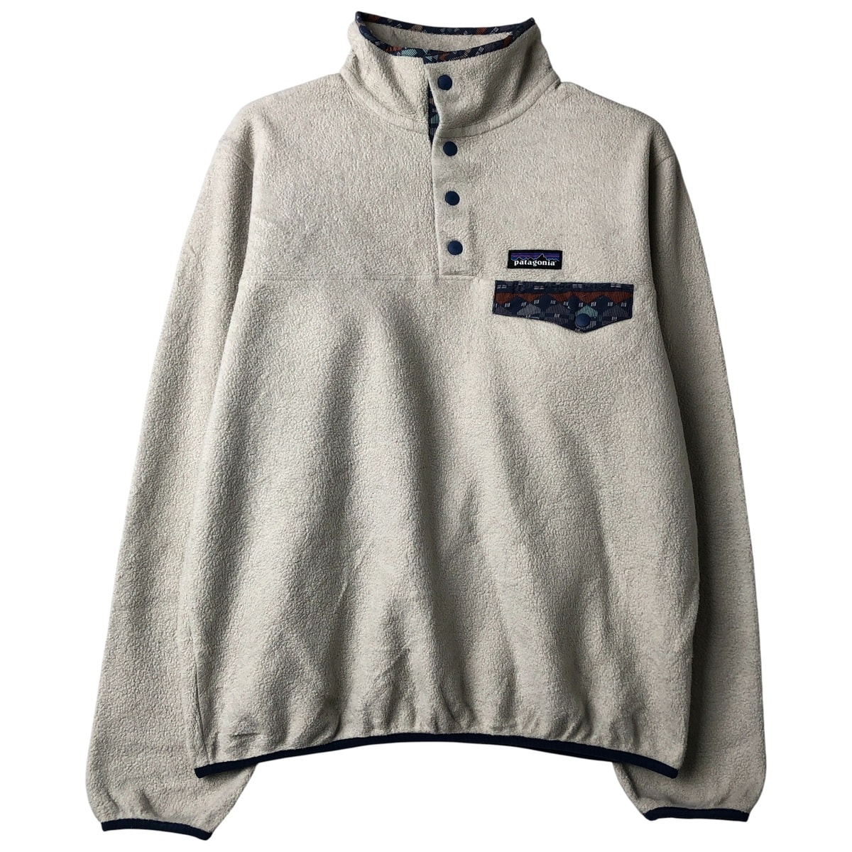 古着 パタゴニア Patagonia ライトウェイトシンチラスナップT 25455FA18 ハーフスナップ フリースプルオーバー レディースS相当/eaa612815