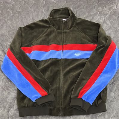 Supreme x Martine Rose Velour Track Jacket "Brown"