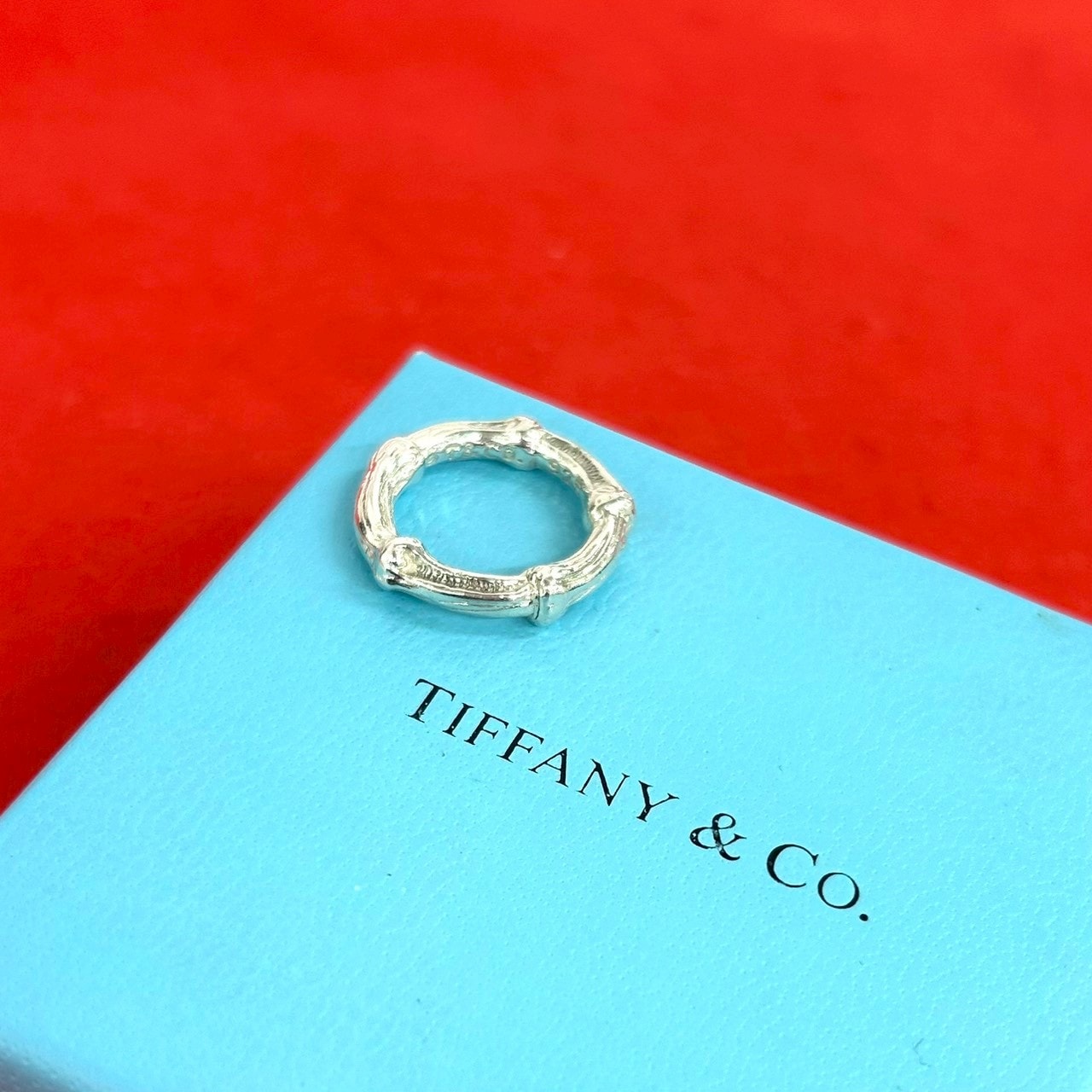 TIFFANY&Co. ティファニー バンブー リング シルバー925 リング・指輪 7号 シルバー
 32859
