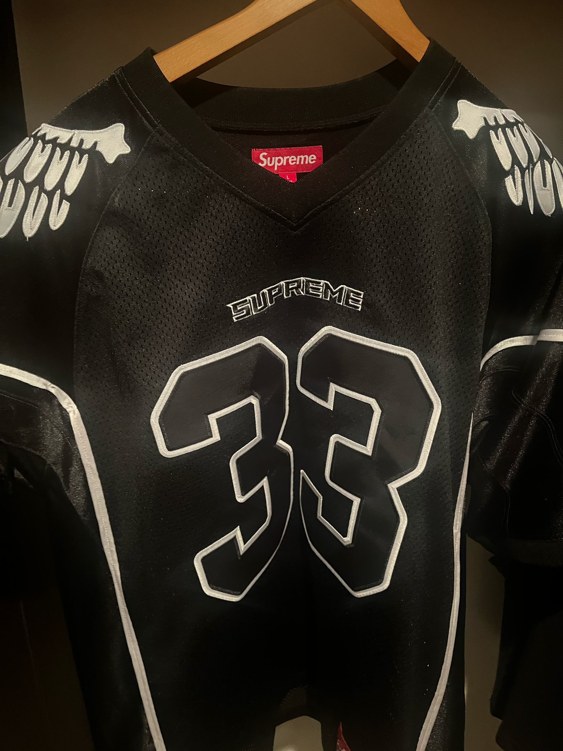 Supreme Wings Football Jersey "Black"