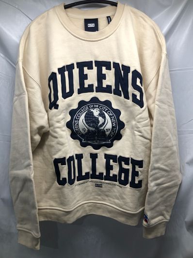 Kith x Russell Athletic x CUNY Queens College Crewneck "Waffle"