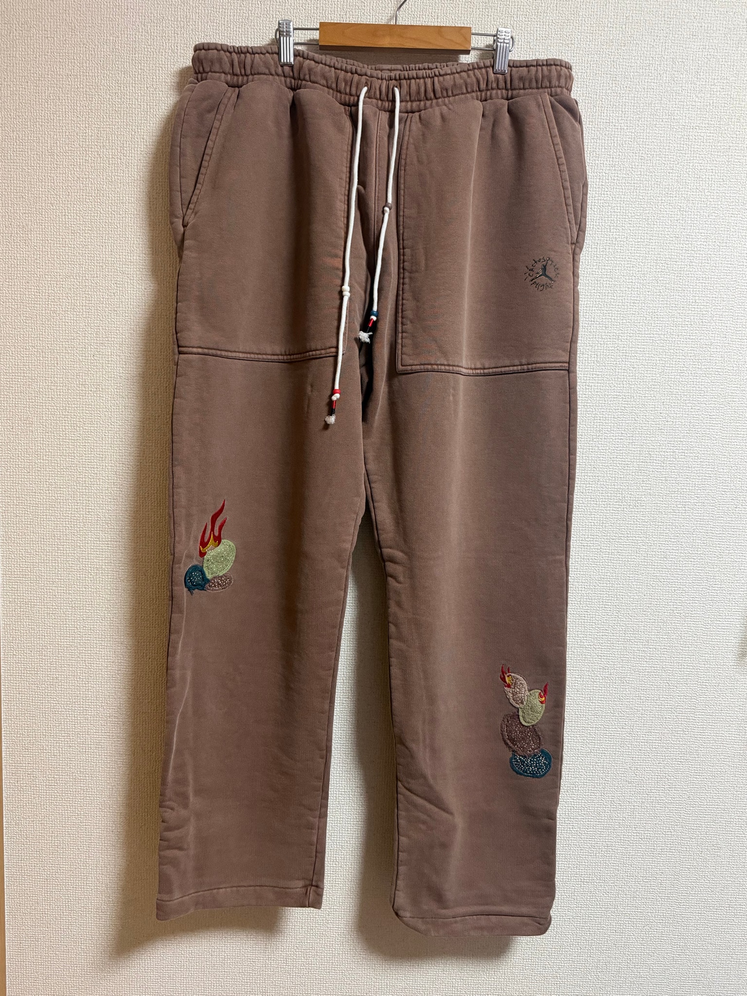 Travis Scott x Air Jordan Brand M J TS FLC Pant "Archaeo Brown"