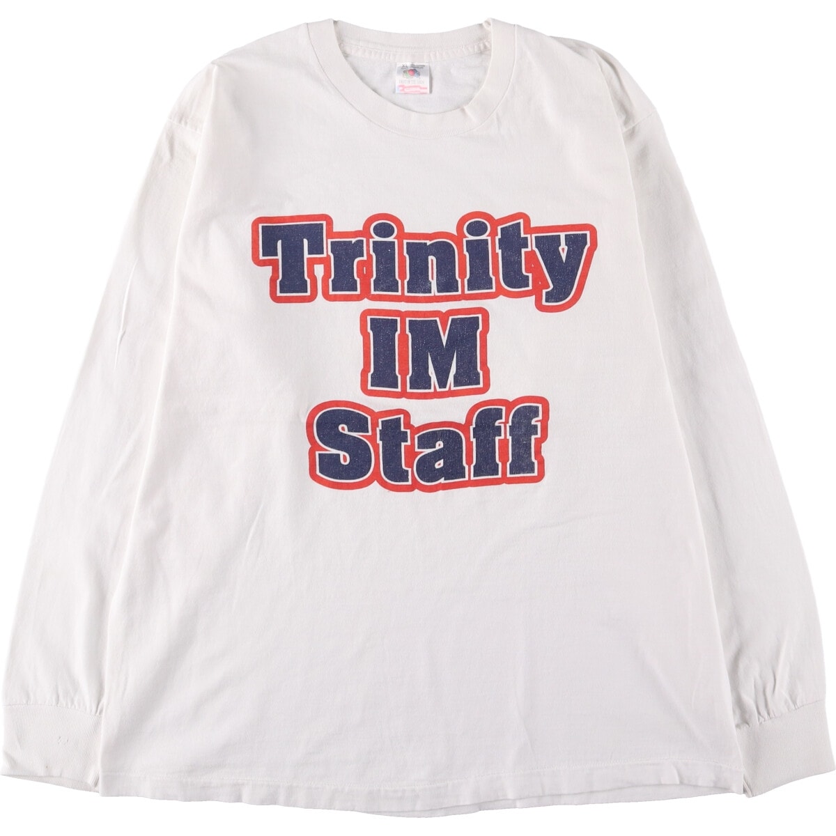 古着 フルーツオブザルーム FRUIT OF THE LOOM ロングTシャツ ロンT USA製 メンズXL相当 ヴィンテージ/eaa549290