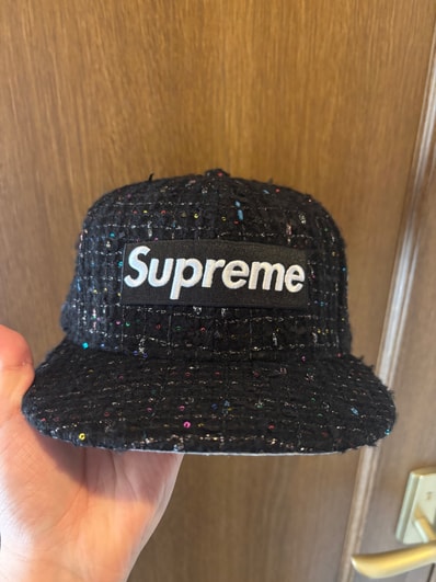 Supreme Boucle Box Logo New Era "Black"