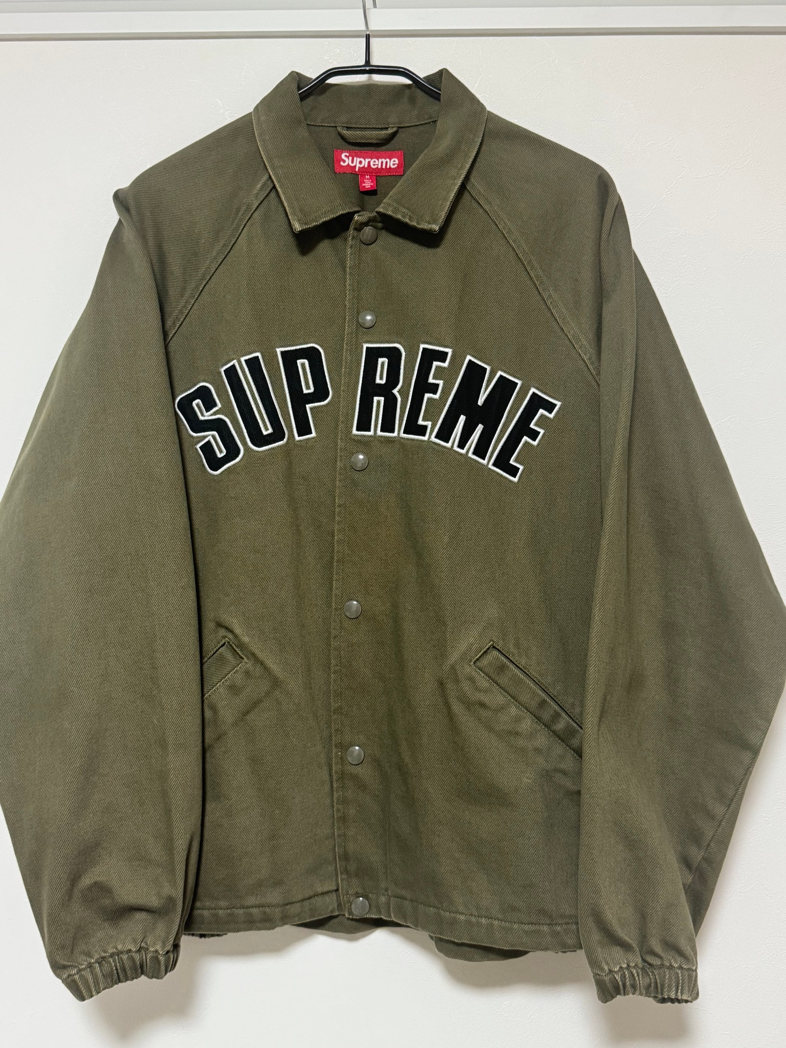 Supreme ARC Denim Coaches Jacket "Olive"