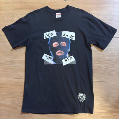 Supreme God Save Us Tee "Black"