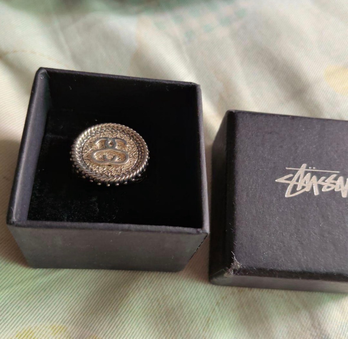 Stussy Spring 24 Jewelry Sovereign Ring "Sterling Silver"