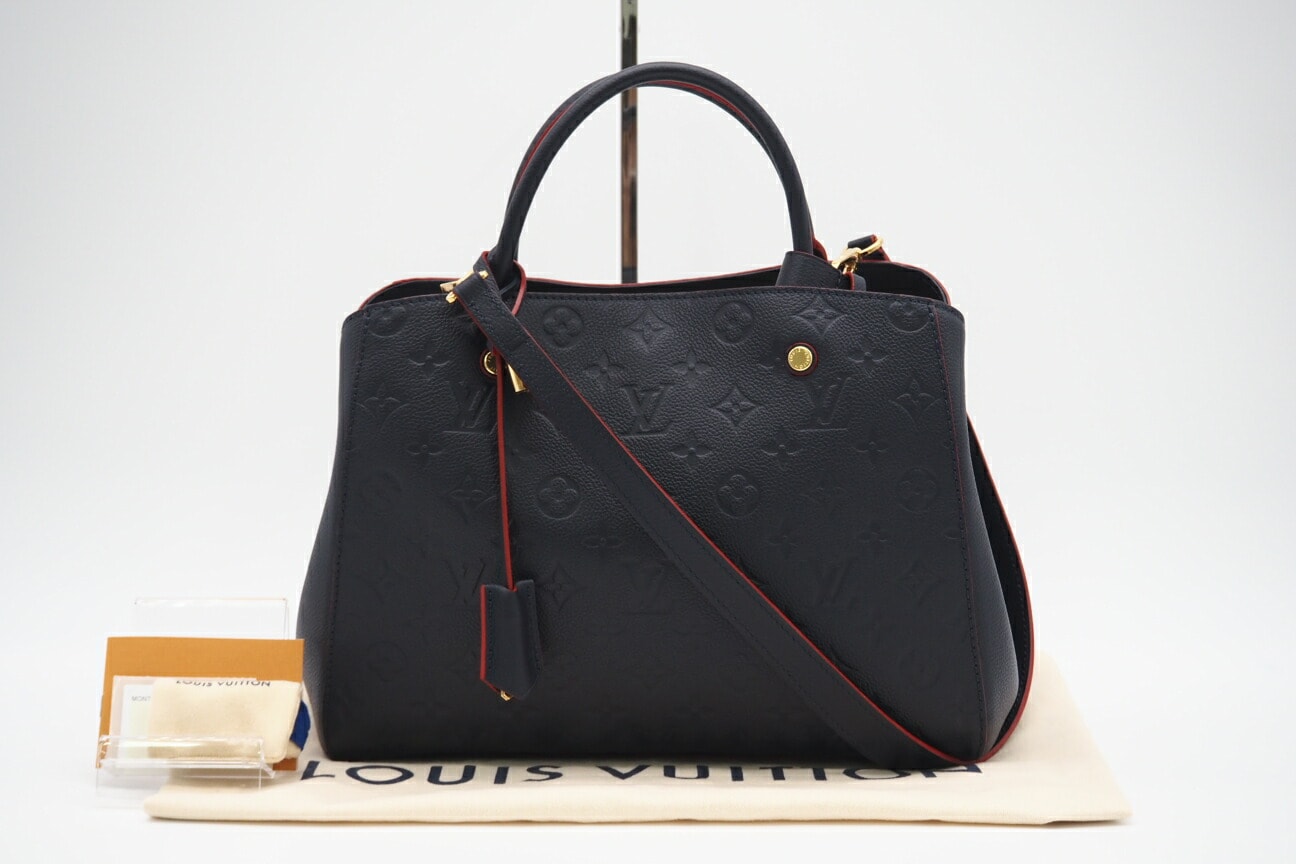 Louis Vuitton Montaigne MM "Marine Rouge"