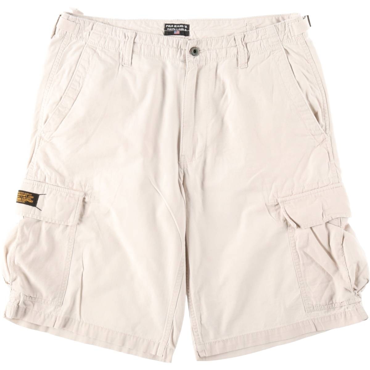 古着 ラルフローレン Ralph Lauren POLO JEANS COMPANY リップストップ カーゴショーツ ハーフパンツ メンズw36相当/eaa661787