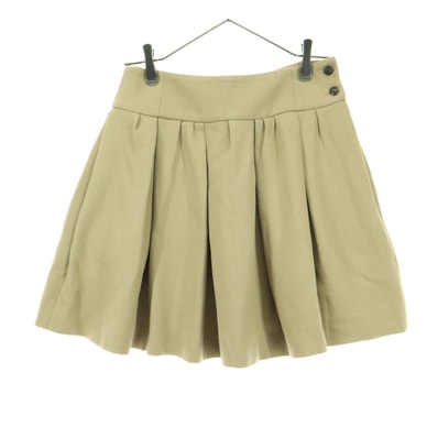美品 ZARA WOMAN ザラウーマン ミニ丈 ギャザースカート XS ベージュ