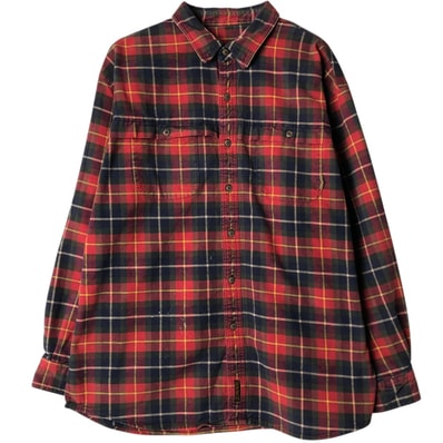古着 90年代 ティンバーランド Timberland 長袖 フランネルチェックシャツ メンズXL相当 ヴィンテージ/eaa647315
