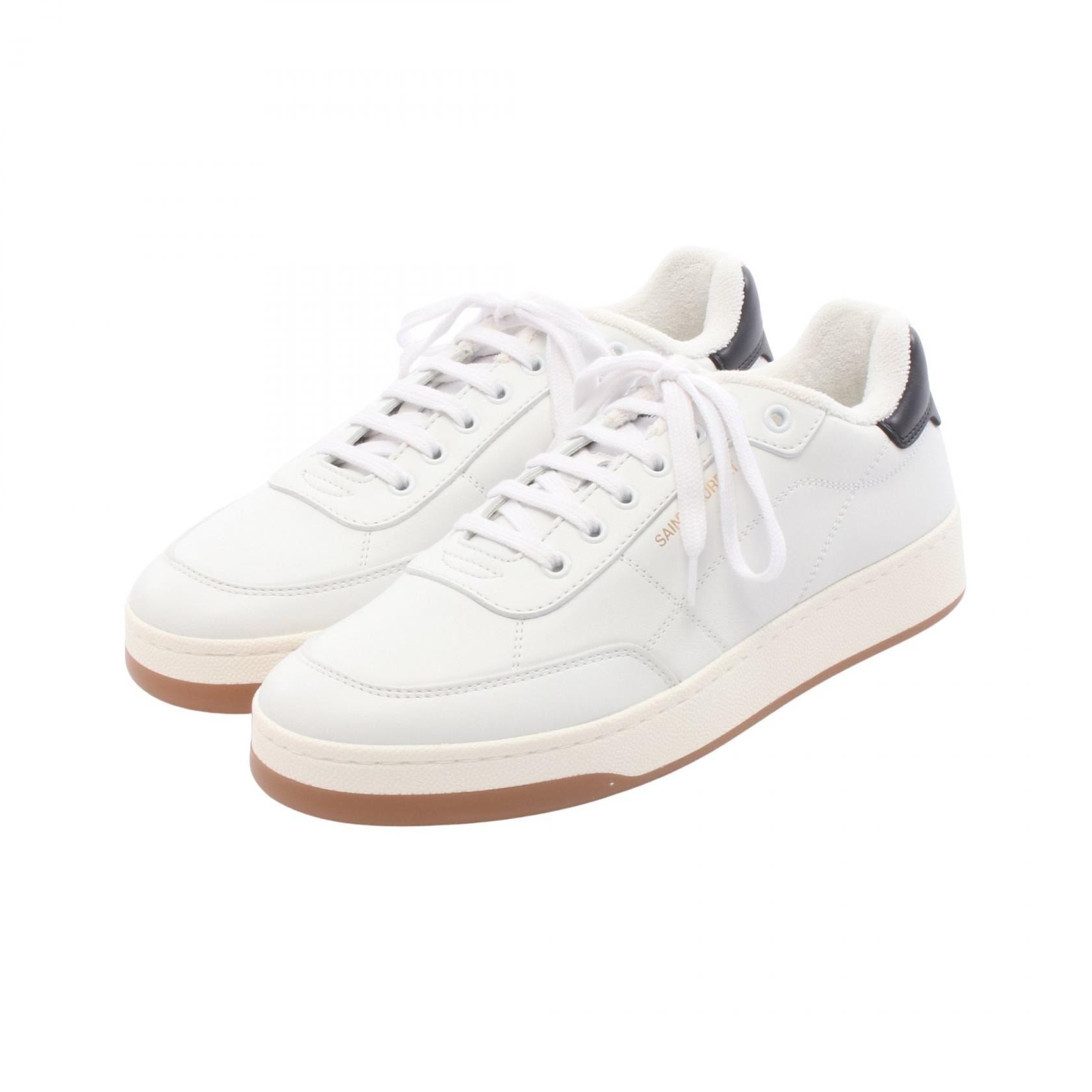 サンローランパリ SAINT LAURENT PARIS SL/61 スニーカー 靴 レザー メンズ ホワイト系 / ブラック系 81947600NI0906139 【新品】