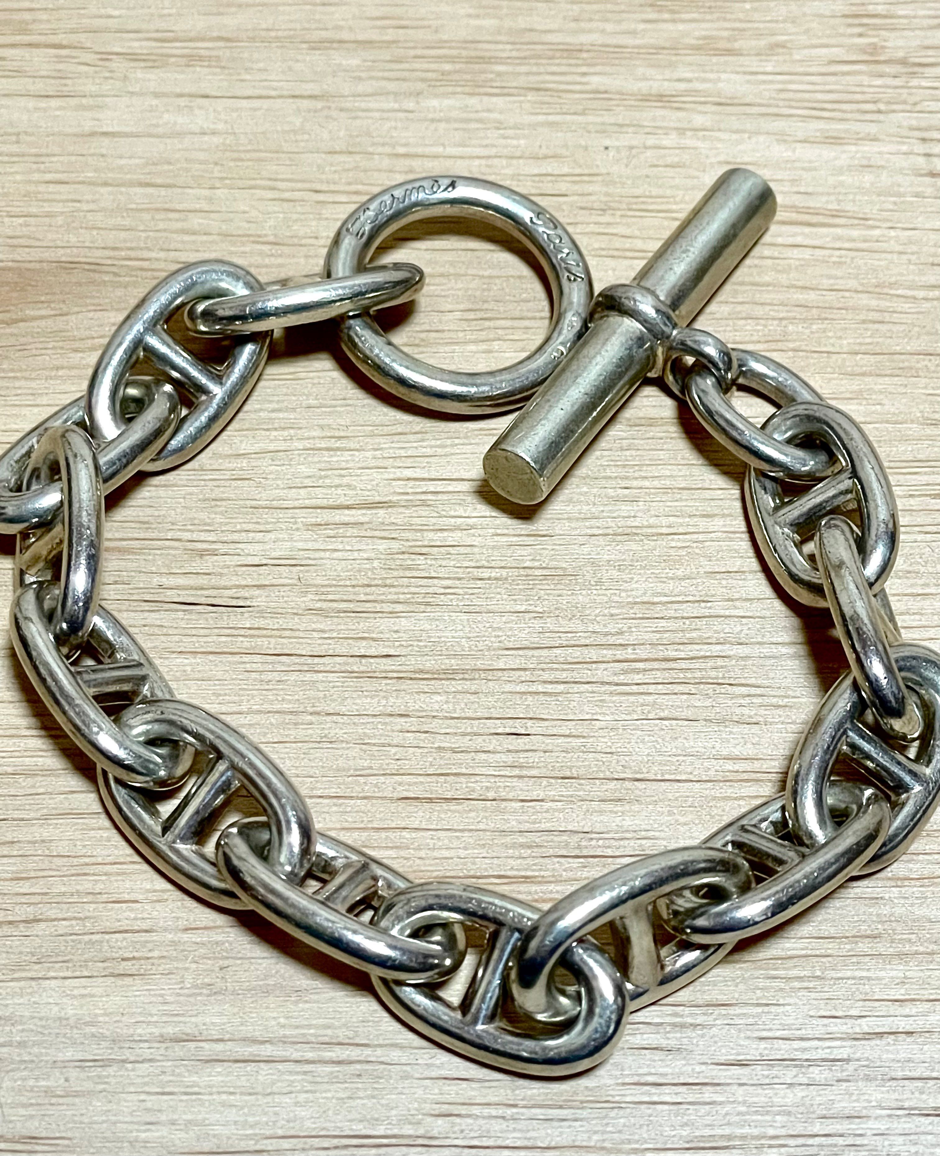 Hermes Chaine D'ancre GM Bracelet "Silver"