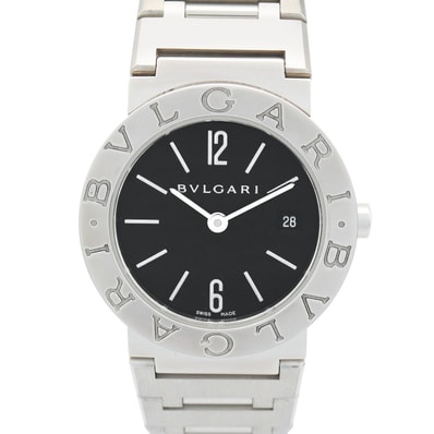 ブルガリ BVLGARI ブルガリ ブルガリ 腕時計 時計 ステンレススチール レディース ブラック系 BB26SS 【中古】