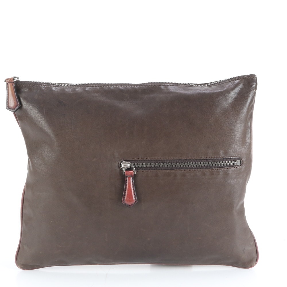 ■美品 ベルルッティ ファスナー インサイドセカンドバッグ レザー