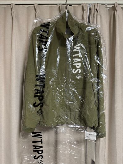 Wtaps Track / Jacket / Nylon. Tussah. Pertex. Sign "Olive Drab"
