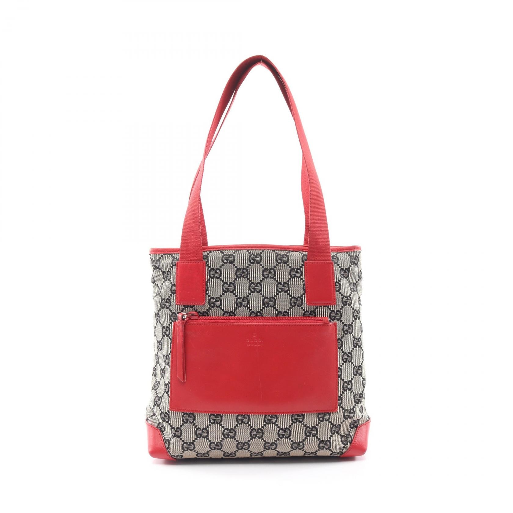C (やや傷や汚れあり)】グッチ GUCCI GGキャンバス トートバッグ