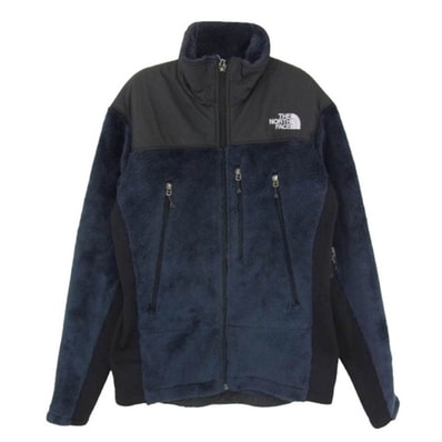 THE NORTH FACE ノースフェイス ジャケット NA61201 MOUNTAIN VERSA LOFT JACKET マウンテン バーサロフト フリース ジャケット ネイビー系 S【中古】