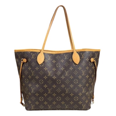 ルイヴィトン ネヴァーフルMM モノグラム トートバッグ モノグラムキャンバス M40156 ブラウン レディース LOUIS VUITTON 中古