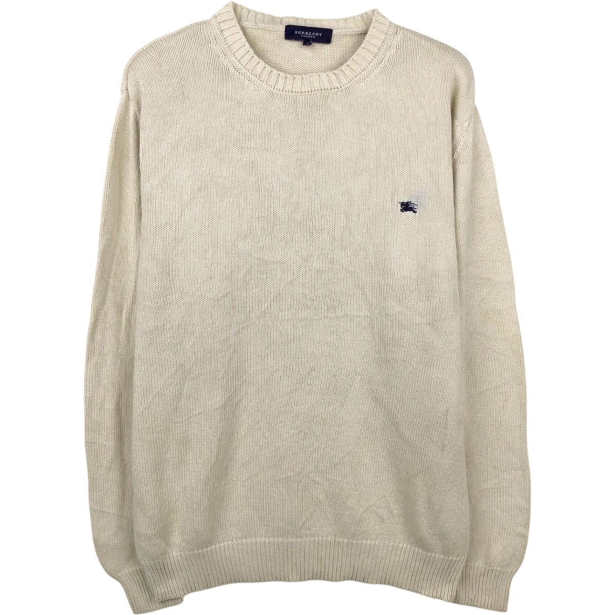 古着 バーバリー Burberry's BURBERRY LONDON コットンニットセーター スペイン製 メンズXL相当/eaa672358