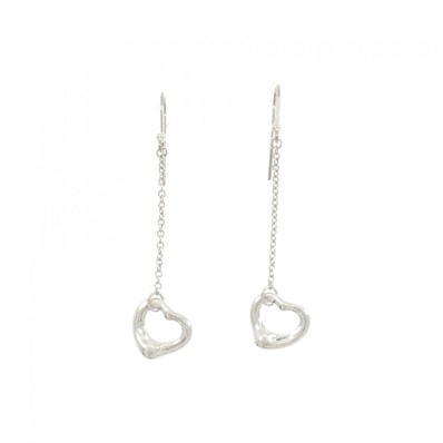 ティファニー オープンハート ドロップ ピアス