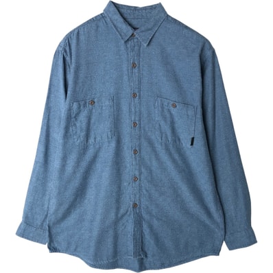 古着 00年代 パタゴニア Patagonia ORGANIC COTTON オーガニックコットン ピマコットンシャツ 53835F5 総柄 ダイヤ柄 長袖 ライトネルシャツ メンズM相当/eaa647215