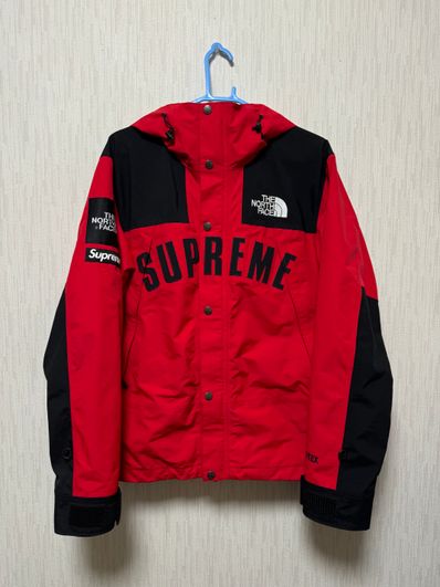 Supreme x The North Face Arc Logo Mountain Parka "Red"