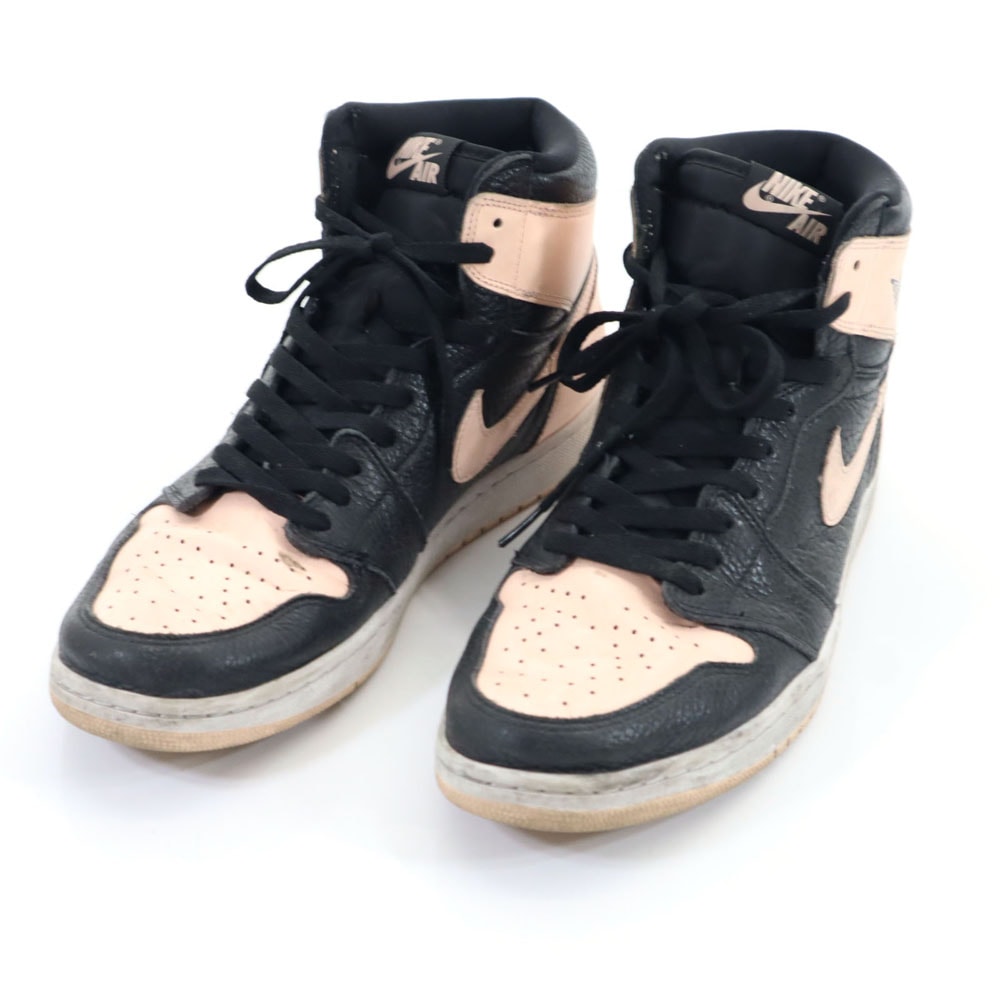 NIKE ナイキ エアジョーダン1 レトロ ハイ OG 555088081 スニーカー 31 サーモンピンク AIR JORDAN 1 RETRO HIGH OG
