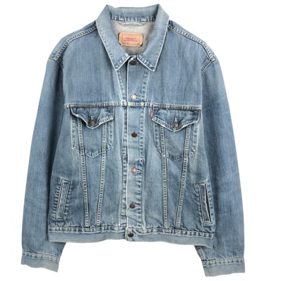 古着 リーバイス Levi's ユーロモデル デニムジャケット Gジャン メンズXL相当/eaa670762