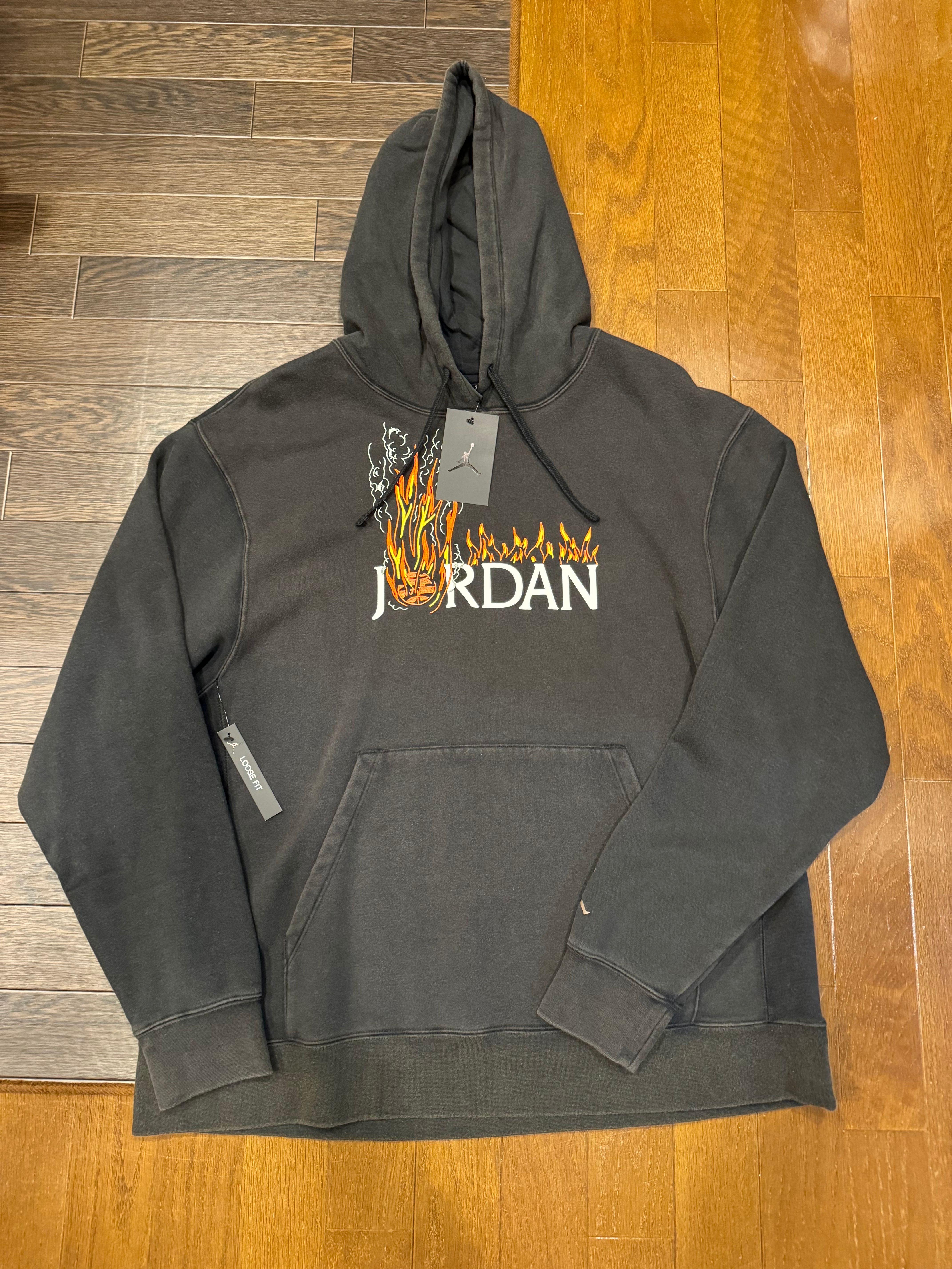 Air Jordan x Travis Scott Fleece Hoodie "Black"