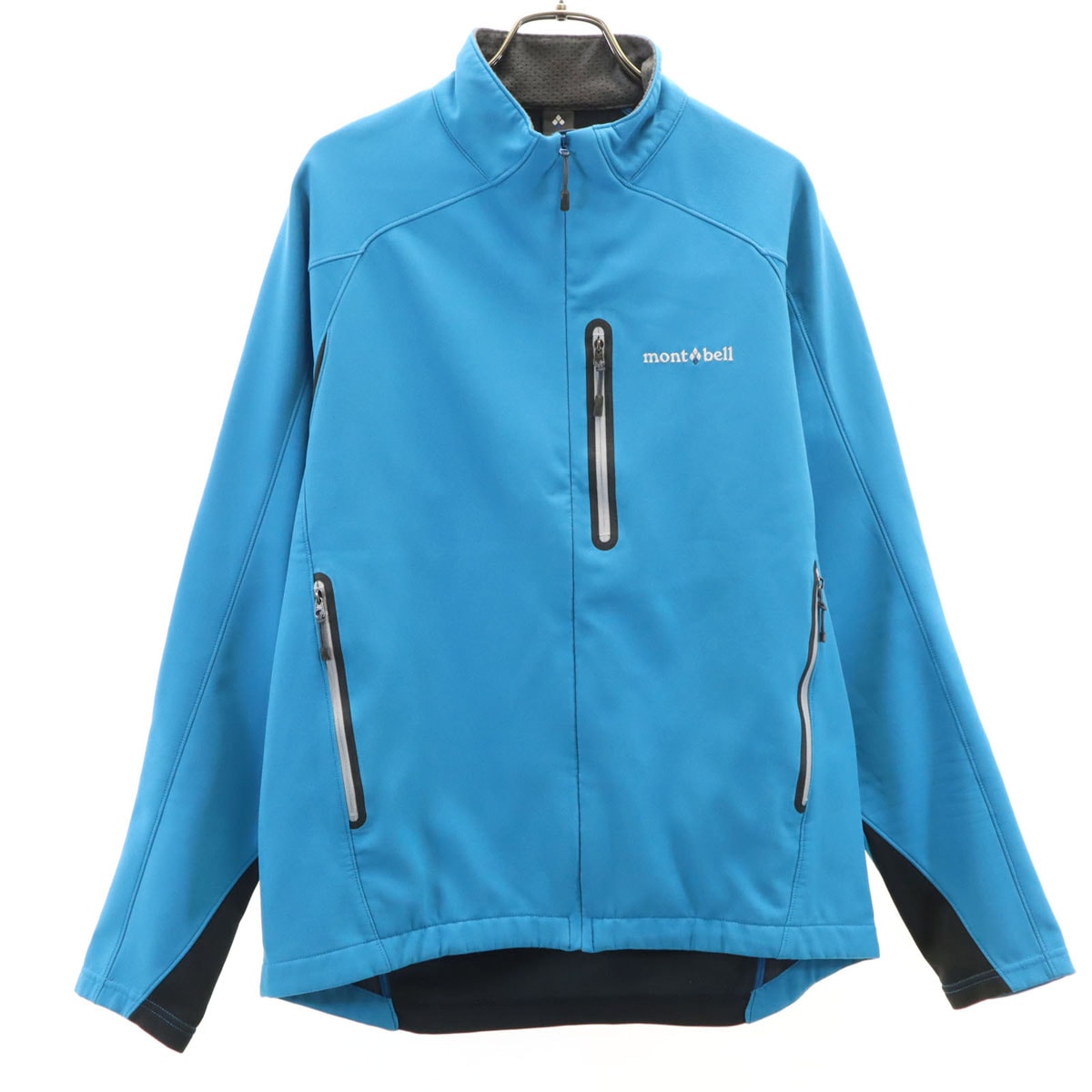 mont-bell モンベル サイクライム ジャケット M 水色 アウトドア