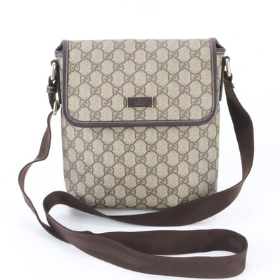 ■極美品 グッチ GGスプリーム 223666 ショルダーバッグ
