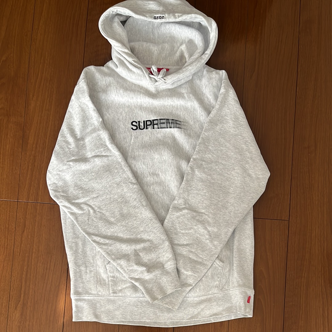 Supreme Motion Logo Hooded Sweatshirt "Grey" (20SS)