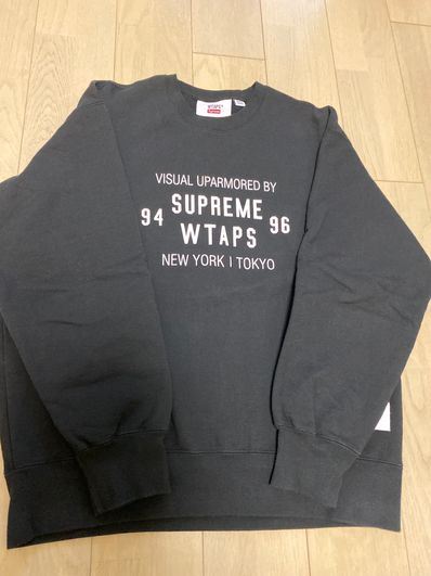 Supreme / WTAPS Crewneck "Black" 21274SPD-CSM03S