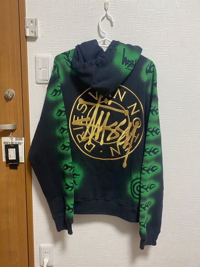 Stussy x Dries Van Noten Embroidered Hoodie "Black"