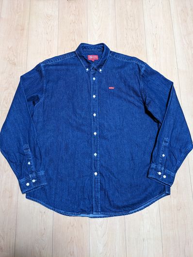 Supreme Small Box Shirt "Denim" (22FW)