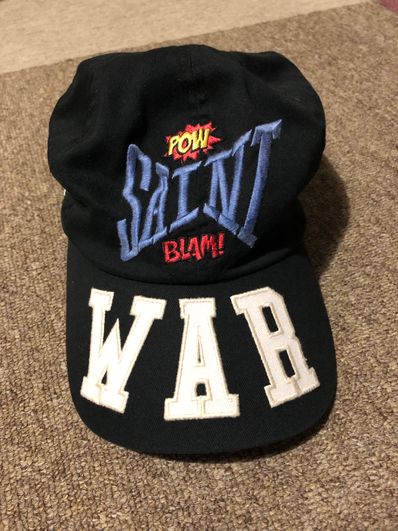SAINT Mxxxxxx CAP WAR "Black"